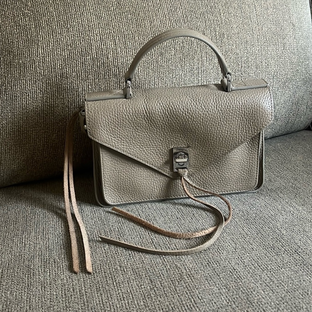 Rebecca Minkoff small Darren leather messenger bag.